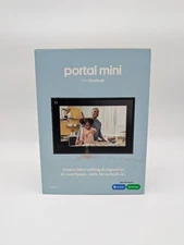 New Facebook Portal Mini Touch Screen Smart Video Calling 8" Black - DT90GB