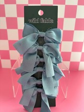 Blue Hair Bows