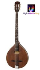 Brown Irish Bouzouki, Solid Wood, made by HORA, Romania