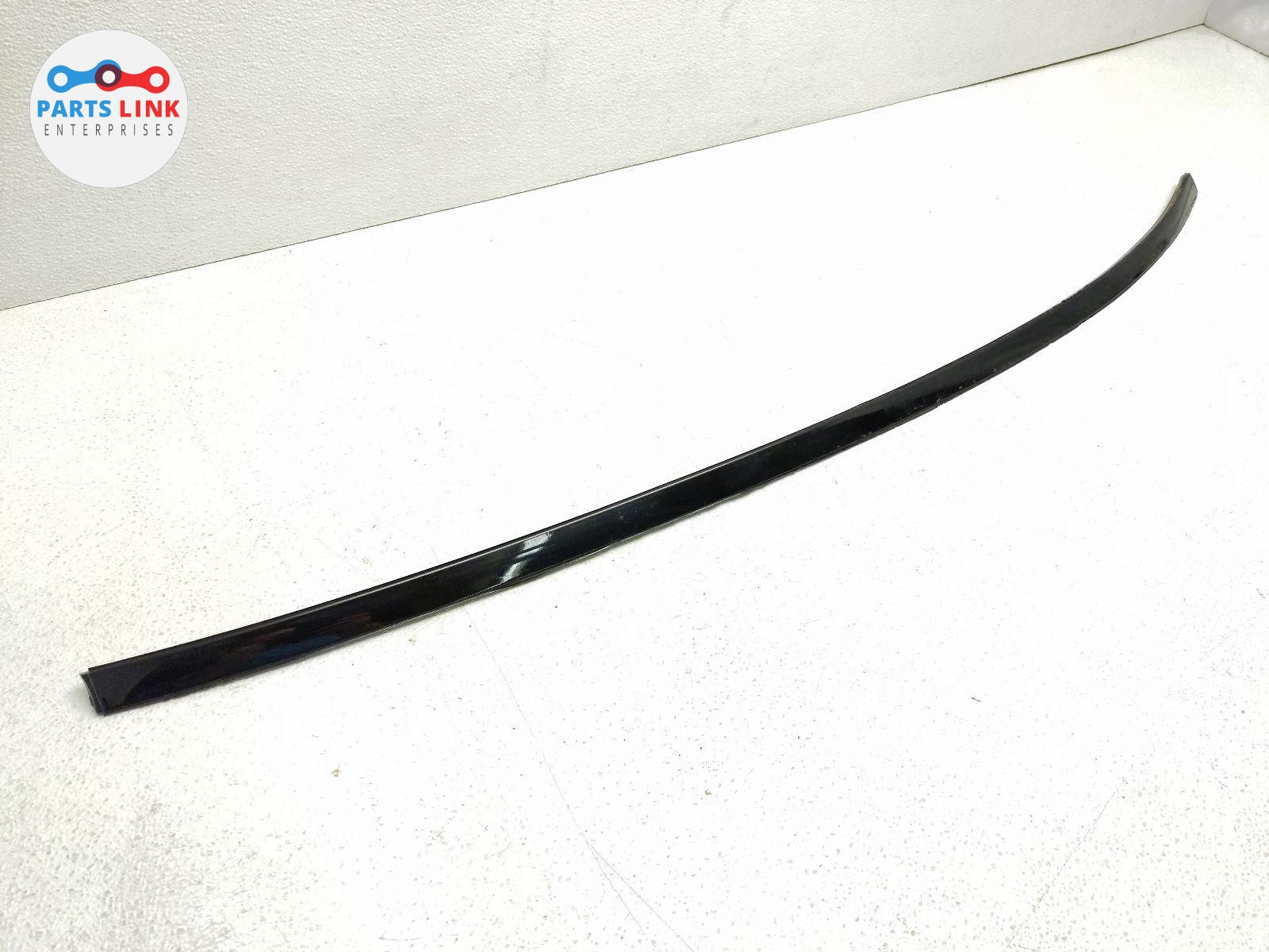 2007-19 MASERATI GRANTURISMO LEFT ROOF TRIM OUTER MOLDING APPLIQUE DRIP NERO 145