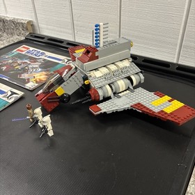 Lego Star Wars Republic Attack Shuttle 8019 100% Complete w/ Minifigs & Manuals