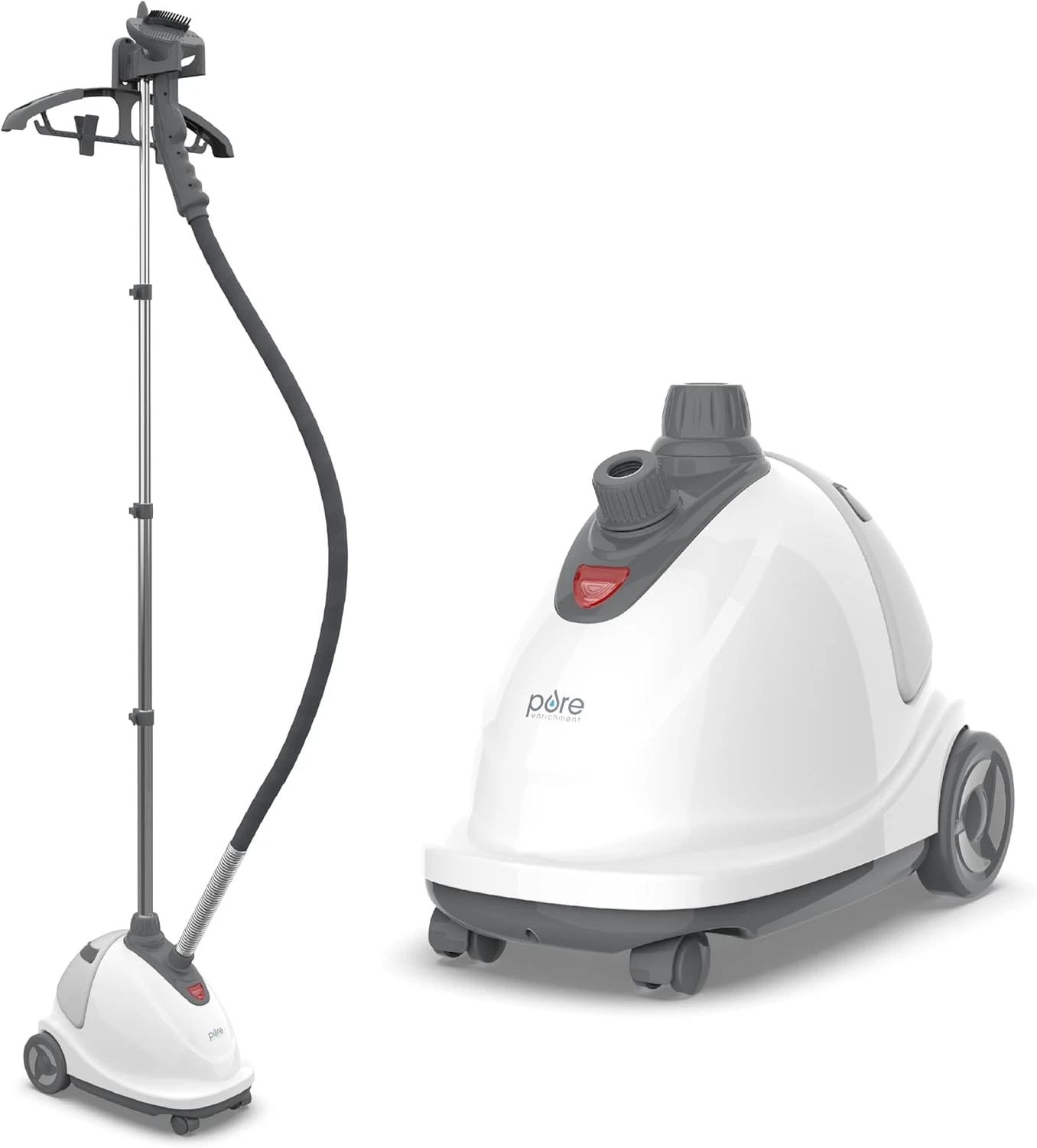 PureSteam XL Standing Garment Steamer for Clothes Fabric Steamer Wrinkle Remover