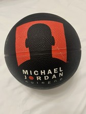 Vintage Wilson Michael Jordan Cologne Basketball Black and Red