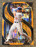 Larry Walker 2025 Panini Select Premier Level Orange Flash Prizm SP Expos #182