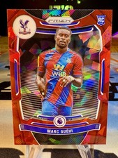 2021-22 Marc Guehi Panini Prizm Premier League Red Ice Prizm Rookie Card #288. rookie card picture