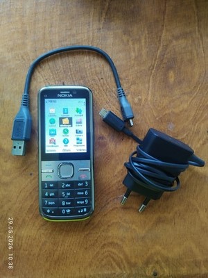 Nokia  C5-00 - WARM GREY (BLACK) Ohne Simlock - Smartphone Bluetooth 5MP E-MAIL!