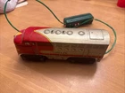Vintage Marx Line Mar Tin Lithograph Santa Fe Battery Operated Remote Control