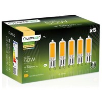 5X G9 Led-Kapsellampe 5W = 50W 560Lm 3000K Warmweiß 360° GlüHfadenbeleuchtung