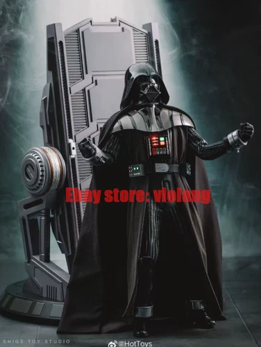 Hot Toys MMS811B Star Wars Darth Vader 1/6 scale figure in black and red box with detailed armor and lightsaber.