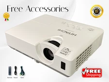 Hitachi CP-X3042WN 3LCD Projector Durable Lamp up to 10K Hours 3200 Lumens 2160p