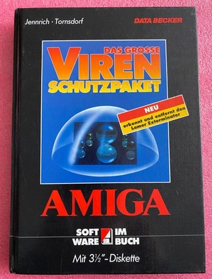 DAS GROSSE VIREN SCHUTZPAKET - AMIGA Buch von DATA BECKER mit Disk #01