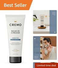 Barber-Grade Sensitive Shaving Cream 6 Fl Oz - Long-lasting & Paraben Free
