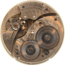 1919 WALTHAM POCKET WATCH MOVEMENT 23347003 GRADE 220 12s 15j FS2