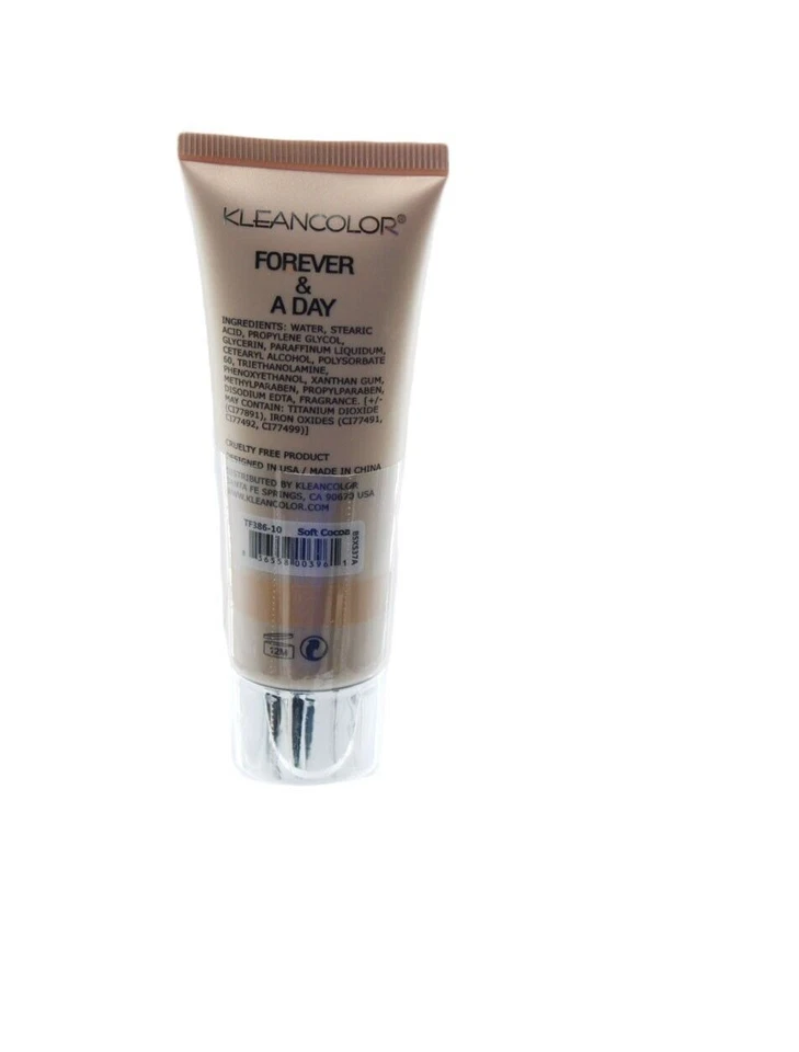 Foundation KLEANCOLOR Forever & A Day Matte Full Coverage Soft Cocoa 2 Pack - Image 3 of 3