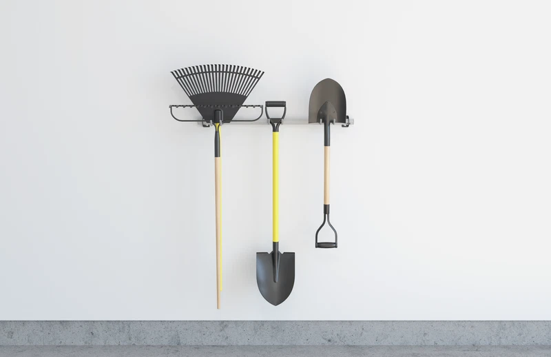 Monkey Bar Storage Yard Rake Storage Rack - Thumbnail 5