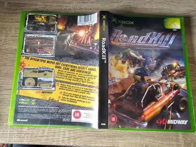 Roadkill Microsoft Xbox Original mit Handbuch PAL Cert 18 Road Kill