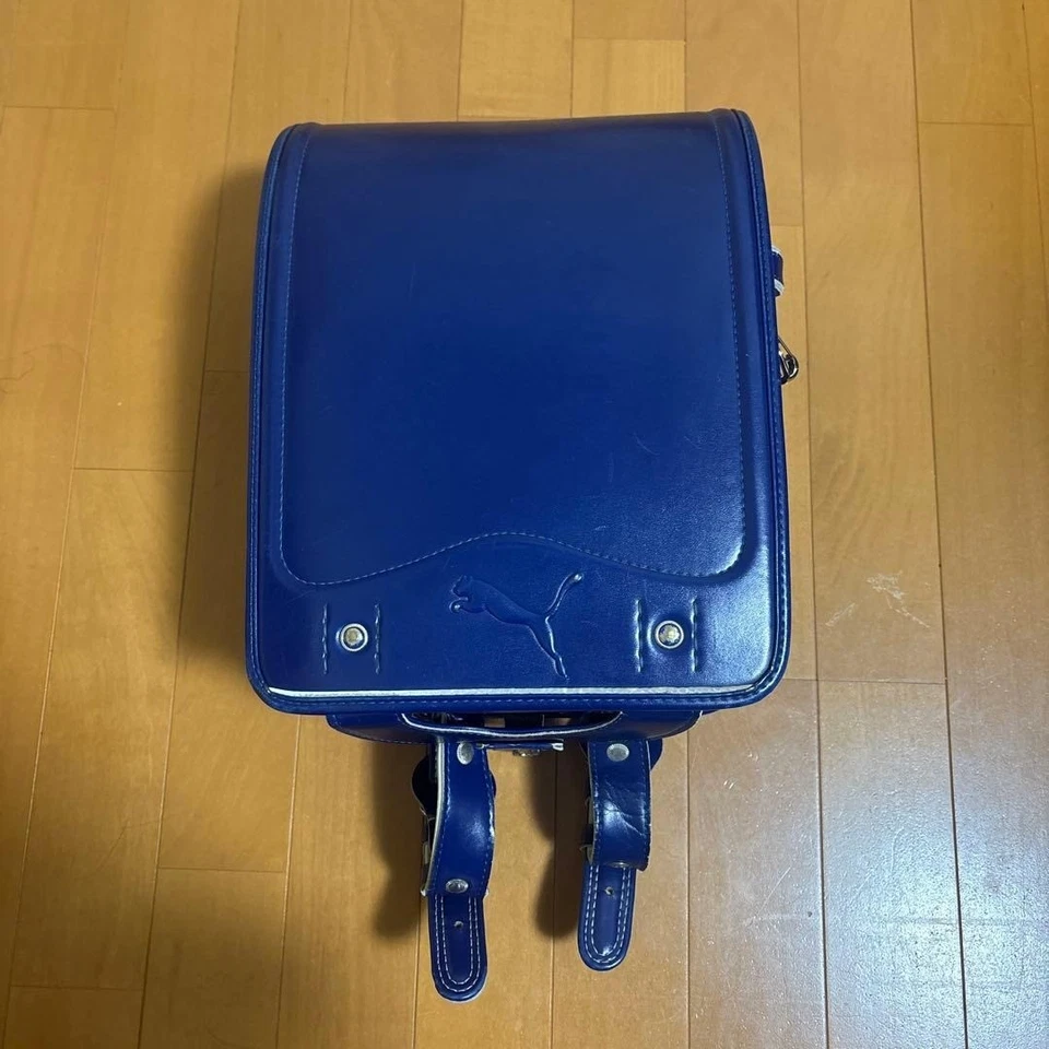 Randoseru Bolso Escolar Japonés Mochila para Niños PUMA Azul Japón #049 Foto 2 de 4