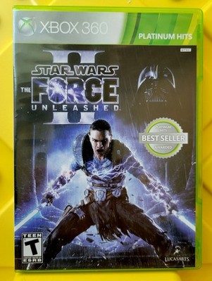 Star Wars The Force Unleashed II Platinum Hits - Microsoft Xbox 360 Complete CIB