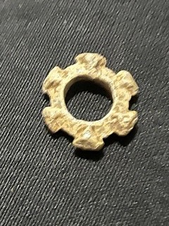 fusaïole rouelle Monnaie Gauloise 20mm