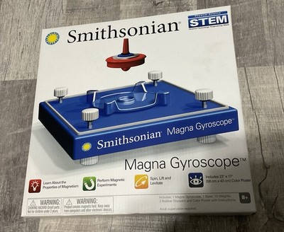 Smithsonian Science Activities Magna Gyroscope Blue New