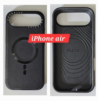 CASETiFY - Apple iPhone Air Force Case - Black