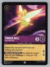 TINKER BELL - PETER PAN'S ALLY 58/204 C LORCANA NM 1 GUMAYA
