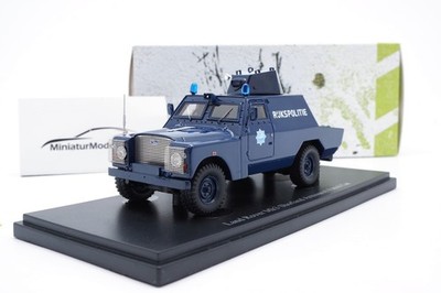 Land Rover Mk3 Shorland Armoured Patrol Car Rijkspolitie - 1:43 - Autocult 12018