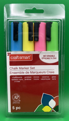 Craft Smart Wet-Erasable Chalk Marker Set 4pc 248383