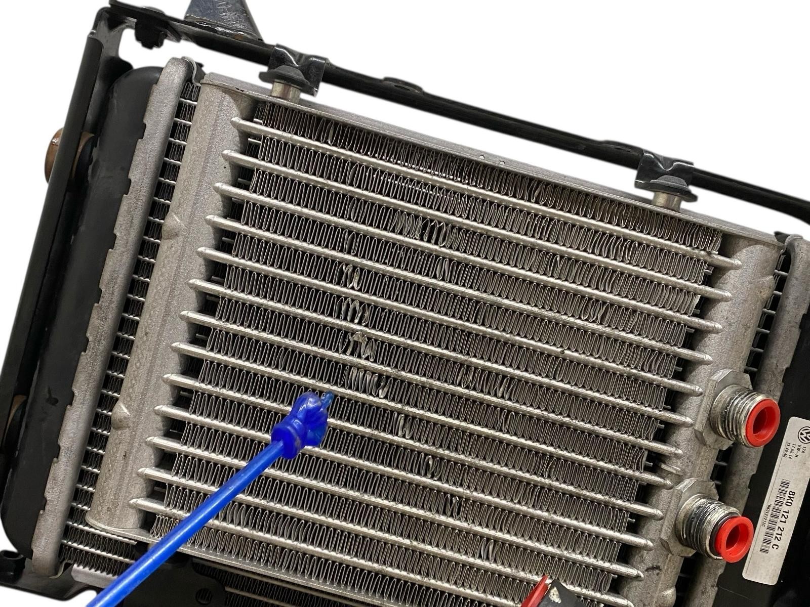 2015 BENTLEY CONTINENTAL 4.0L LEFT AUXILIARY RAD & FRONT DIFFERENTIAL OIL COOLER