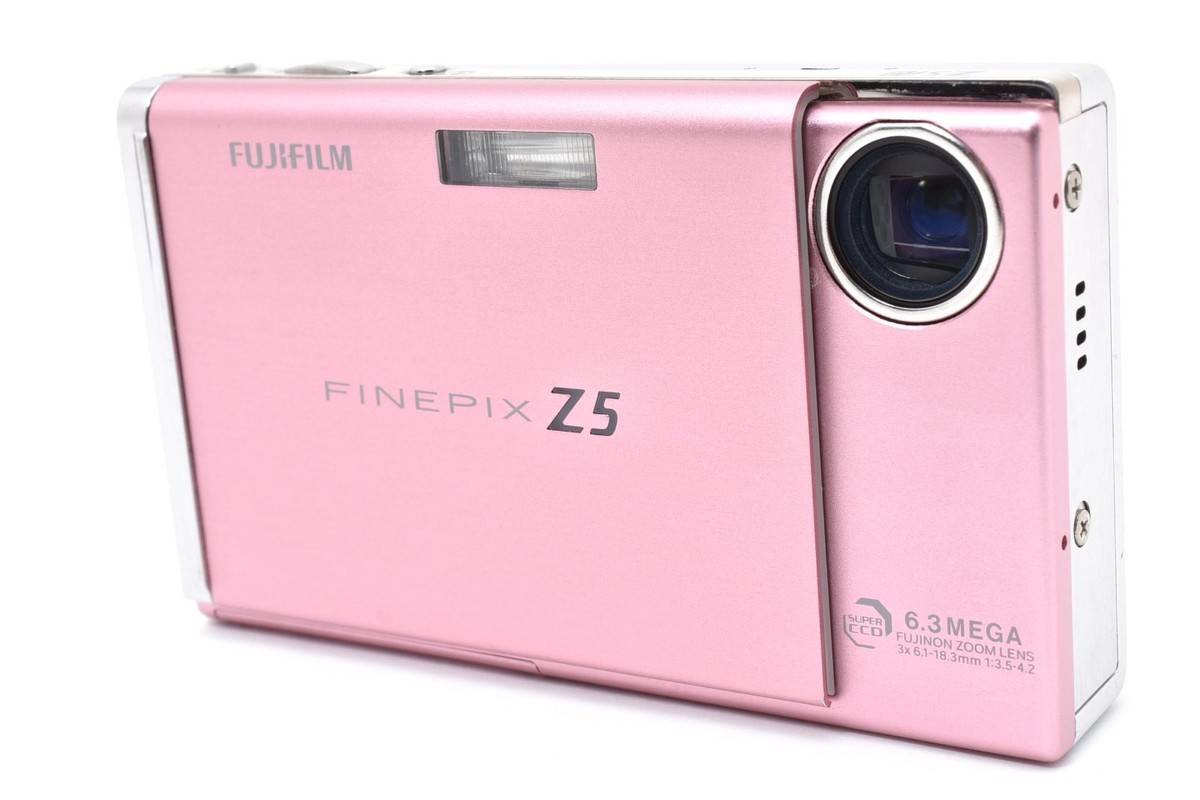 Fujifilm FinePix Z5 fdピンク NEAR MINT] Fujifilm FinePix Z5fd Pink Digital Compact Camera From
