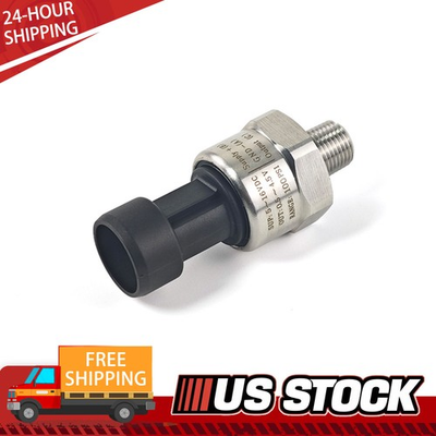 #ad 1 8NPT Stainless Pressure Transducer Sender Sensor For Oil Air Fuel Gas 150Psi $14.00