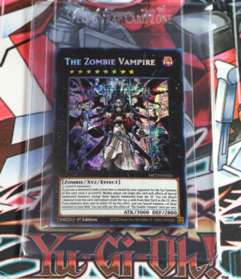 遊戯王 YuGiOh The Zombie Vampire MP23-EN024 1st Edition Prismatic Secret