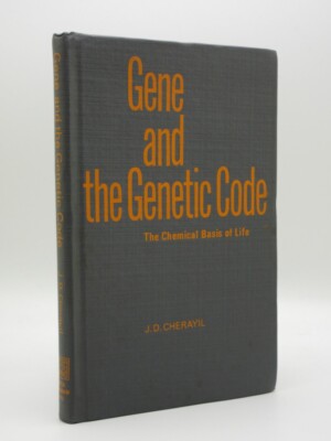 Gene and the Genetic Code *SIGNED* J.D. CHERAYIL 1974 1st Edition Genetics