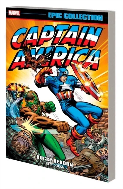 CAPTAIN AMERICA EPIC COLLECTION BUCKY REBORN GRAPHIC NOVEL (400 Pages) Paperback