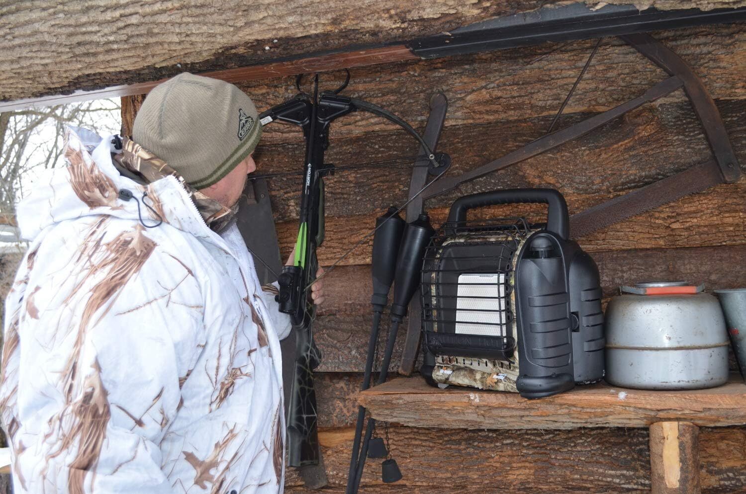 Mr. Heater MH12HB Hunting Buddy Portable Space Heater , Camouflage