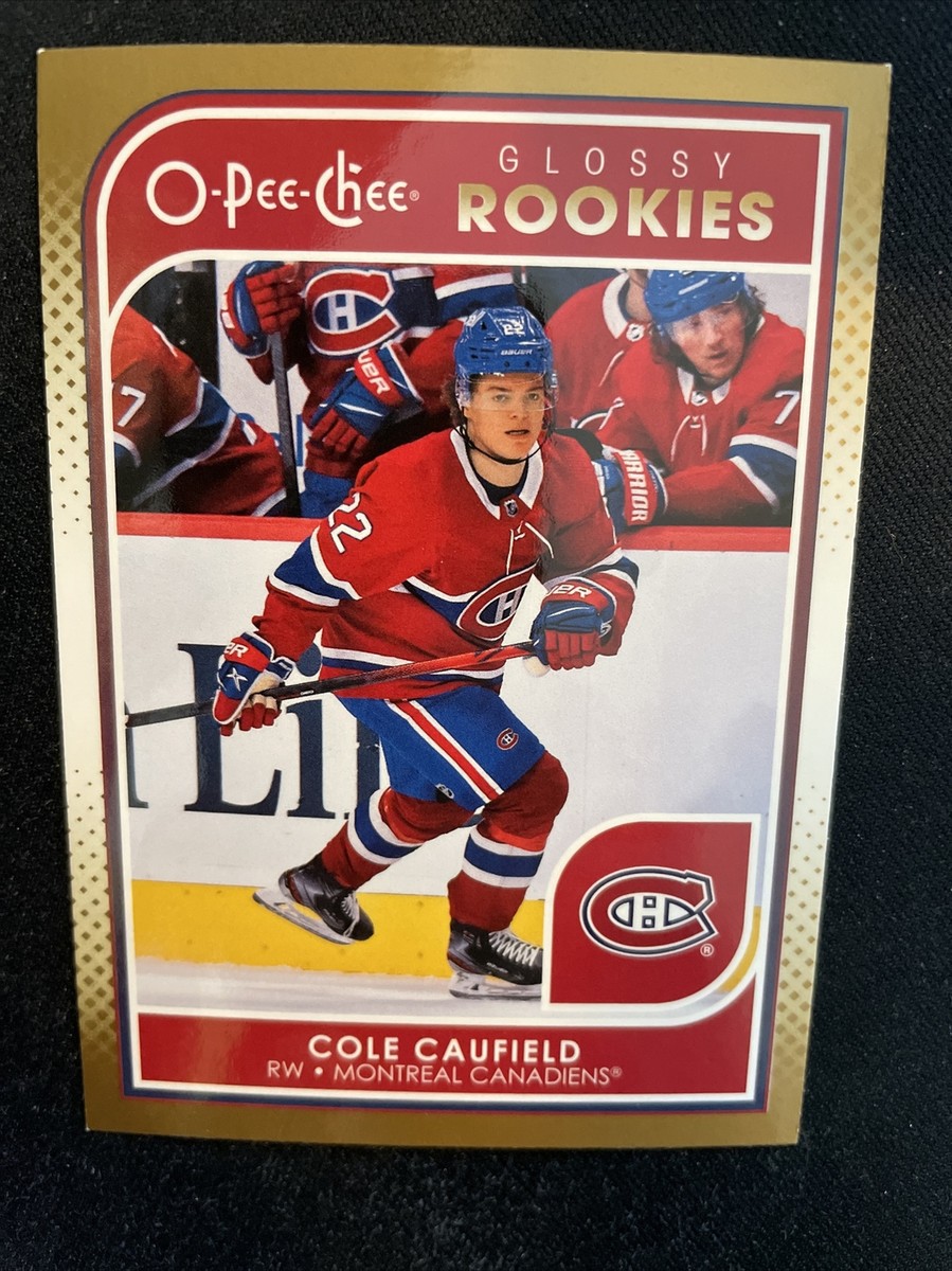 21-22 UD Series 1 Hockey Glossy Rookie Gold SP R-5 Cole
