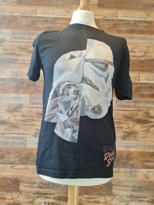 Star Wars Stormtrooper Graphic T-Shirt Men's Small Black Matalan Cotton Tee