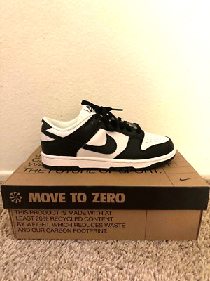 Size 8.5 - Nike Dunk Low Next Nature White Black W