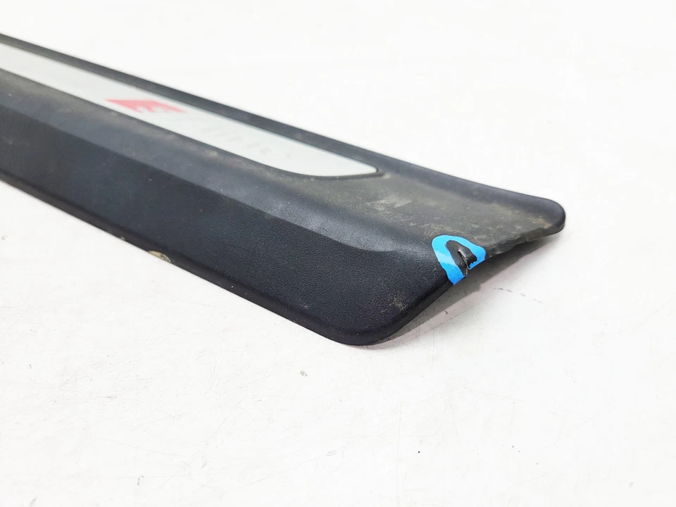 AUDI Q7 4M MK2 S-LINE DOOR ENTRY SILL KICK PLATE COVER REAR LEFT PASSENGER SIDE - Image 4 of 4