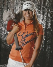 LPGA Stephanie Meadow Autographed Signed 8x10 Photo COA H