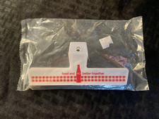 Vtg Food and Coca Cola Better Together Bag Clip Refrigerator Magnet NEW Sealed
