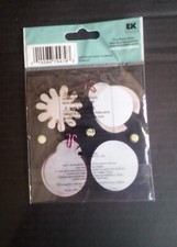 Jolee's Boutique Dimensional Stickers - Ladybugs and Flowers 7 Pcs Scrapbooking