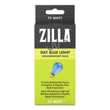 Zilla Night Day Blue Incandescent Bulb for Reptiles Watt 75 Watts 3 Units 