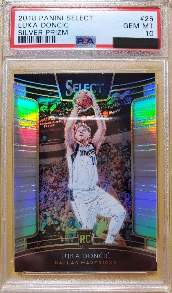 Luka Doncic 2018 Select #25 Concourse Silver Price Guide