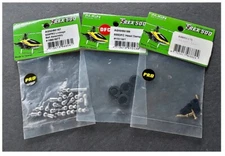 Vintage RC Helicopter Align AGNH50175 AGNH50188 AGNH50167 TRex 500 Pro Parts 3x