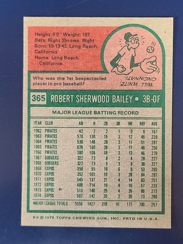 Tarjetas de béisbol Topps 1975 completan tu conjunto que elijas elegir cada una #221 - 440 - Imagen 187 de 277