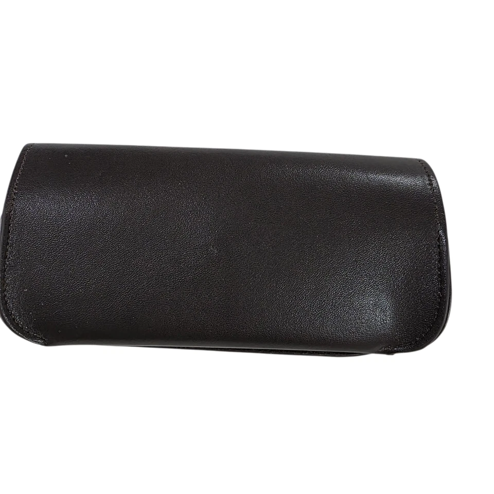 Giorgio Armani Matte Leather Glass Sunglass Case Storage Brown Frame of Life - Image 2 of 4