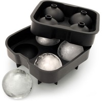 1X Silikon EiswüRfelform Eisball Form 4X4.5Cm Runden EiswüRfel Cocktail Whiskey