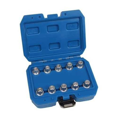 US PRO Tools 10pc Bmw Locking Wheel Nut Socket Key Set Sockets Alloy Alloys 6242 - Picture 2 of 4
