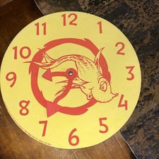 Dr. Seuss clock 2013 foam 10''